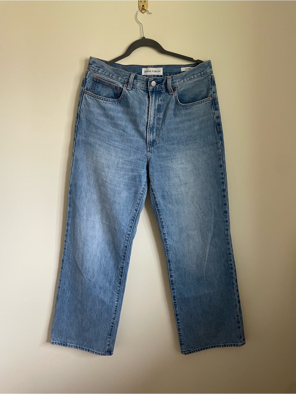 Aritzia Denim Forum Farrah Hi-Rise Wide Leg Jeans Size 30